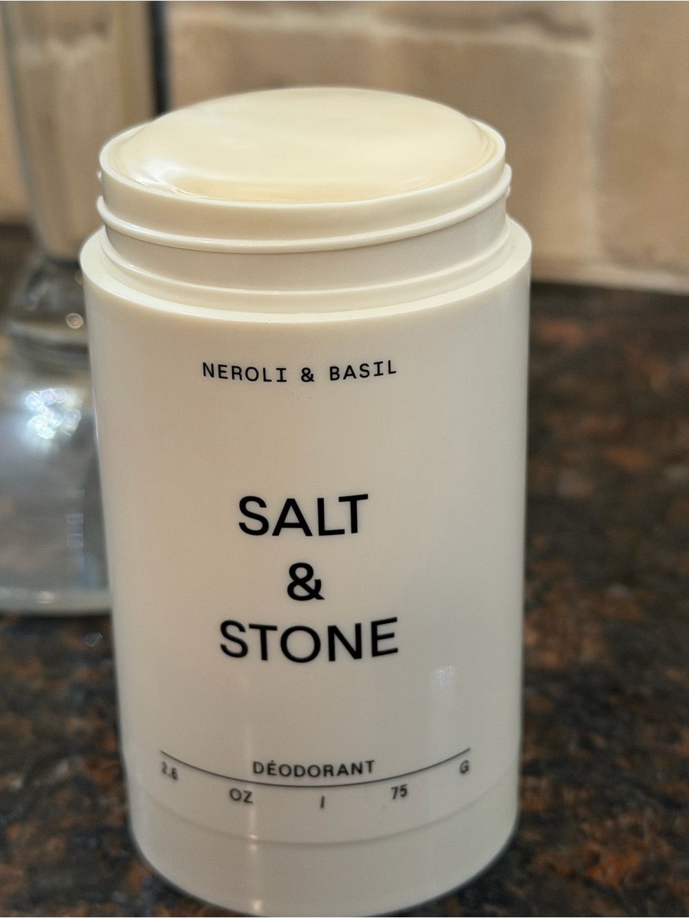 Salt & Stone Neroli & Basil Full Size Body Deodorant
